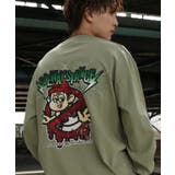 カーキ | 長袖Tシャツ メンズ SIDEWAY | improves