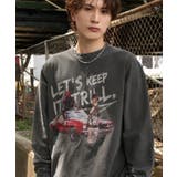 ブラック | 長袖Tシャツ メンズ SIDEWAY | improves