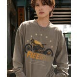 モカ | 長袖Tシャツ メンズ SIDEWAY | improves