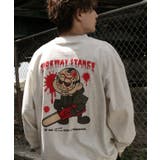 オートミール | 長袖Tシャツ メンズ SIDEWAY | improves