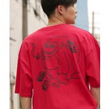 レッド | 半袖Tシャツ メンズ SIDEWAY | improves