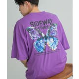 パープル | 半袖Tシャツ メンズ SIDEWAY | improves