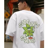 ホワイト | 半袖Tシャツ メンズ SIDEWAY | improves