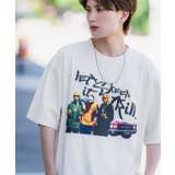 ホワイト | 半袖Tシャツ メンズ SIDEWAY | improves