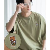 カーキ | 半袖Tシャツ メンズ SIDEWAY | improves