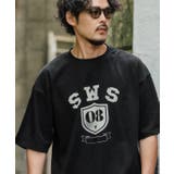 ブラック | 半袖Tシャツ メンズ SIDEWAY | improves