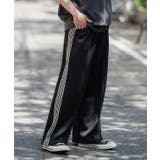 ブラック | トラックパンツ メンズ SIDEWAY | improves