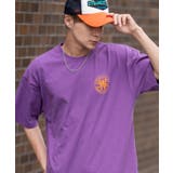 パープル | 半袖Tシャツ メンズ SIDEWAY | improves