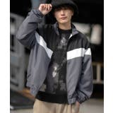 チャコール | スタンドジャケット メンズ SIDEWAY | improves