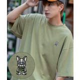 カーキ | 半袖Tシャツ メンズ SIDEWAY | improves