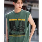 グリーン | Tシャツ メンズ SIDEWAY | improves