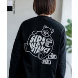 長袖Tシャツ レディース SIDEWAY | improves | 詳細画像1