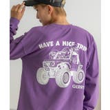 パープル | 長袖Tシャツ メンズ GERRY×SIDEWAY | improves