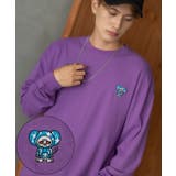 パープル | 長袖Tシャツ メンズ SIDEWAY | improves