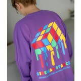 パープル | 長袖Tシャツ メンズ SIDEWAY | improves