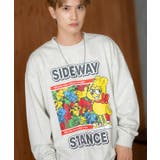 オートミール | 長袖Tシャツ メンズ SIDEWAY | improves