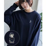 A-ネイビー | トレーナー メンズ SIDEWAY | improves