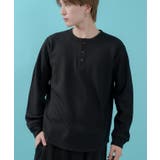 ブラック | 長袖Tシャツ メンズ レディース | improves