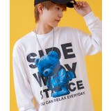 ホワイト | 長袖Tシャツ メンズ SIDEWAY | improves