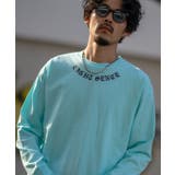 ブルー | 長袖Tシャツ メンズ レディース | improves