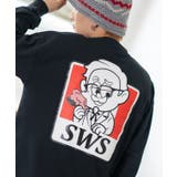 ブラック | 長袖Tシャツ メンズ SIDEWAY | improves
