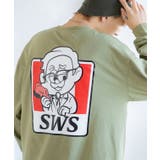 カーキ | 長袖Tシャツ メンズ SIDEWAY | improves