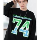 ブラック | 長袖Tシャツ メンズ SIDEWAY | improves