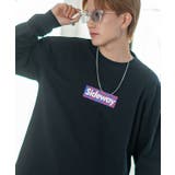ブラック | 長袖Tシャツ メンズ SIDEWAY | improves