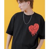 ブラック | 半袖Tシャツ メンズ SIDEWAY | improves
