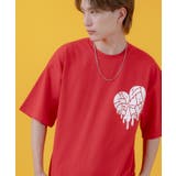 レッド | 半袖Tシャツ メンズ SIDEWAY | improves