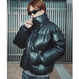 ダウンジャケット メンズ シンセティックレザー | improves | 詳細画像1 
