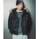 ブラック | ブルゾン メンズ ポリナイロン | improves