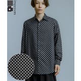 長袖レギュラーシャツ メンズ ドット | improves | 詳細画像1 