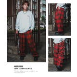 ワイドパンツ メンズ チェック柄 | improves | 詳細画像7 