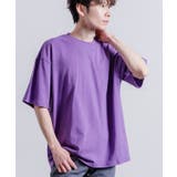 パープル | Tシャツ メンズ SIDEWAY | improves