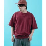ワイン | 半袖シャツ メンズ サイドウェイスタンス | improves