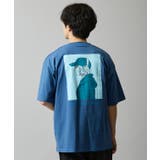 ダークブルー | 半袖Tシャツ メンズ SIDEWAY | improves