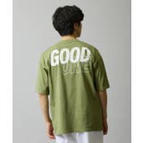 カーキ | 半袖Tシャツ メンズ SIDEWAY | improves