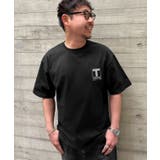 ブラック | 半袖Tシャツ メンズ SIDEWAY | improves