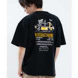 ブラック | 半袖Tシャツ メンズ レディース | improves