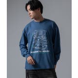 ダークブルー | Tシャツ メンズ SIDEWAY | improves