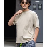 ベージュ | 半袖Tシャツ メンズ SIDEWAY | improves