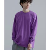 パープル | Tシャツ メンズ SIDEWAY | improves