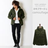 ミリタリージャケット メンズウール混 ボリュームネック | improves | 詳細画像4