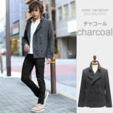 ピーコート メンズナポレオン襟 ショート丈 | improves | 詳細画像8 
