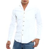 Ａ‐ホワイト | メンズファッション 綿麻ストレッチイタリアンカラーパナマシャツ メンズ | improves