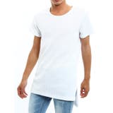 ホワイト | メンズファッション ロング丈 Tシャツ半袖サーマルロングＴシャツロング丈カットソー | improves