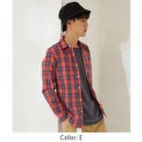 メンズファッション チェックシャツ メンズストレッチチェックシャツトップス | improves | 詳細画像13