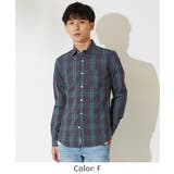 メンズファッション チェックシャツ メンズストレッチチェックシャツトップス | improves | 詳細画像15