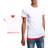 ホワイト×オレンジ | メンズファッション Tシャツ | improves